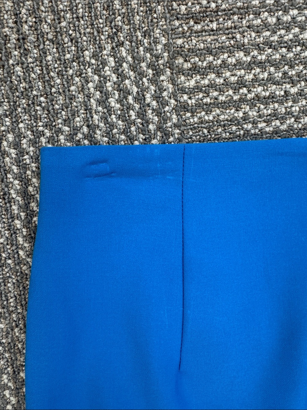 Iris Setlakwe Midi Asymmetrical Skirt in Titan Blue, size 8 - Picture 5 of 5